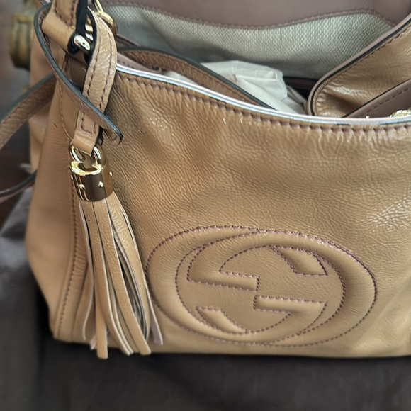 Gucci Patent Small Soho Shoulder Bag - Picture 3 of 15